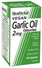 Health Aid Vegan Garlic Oil 2mg Odourless