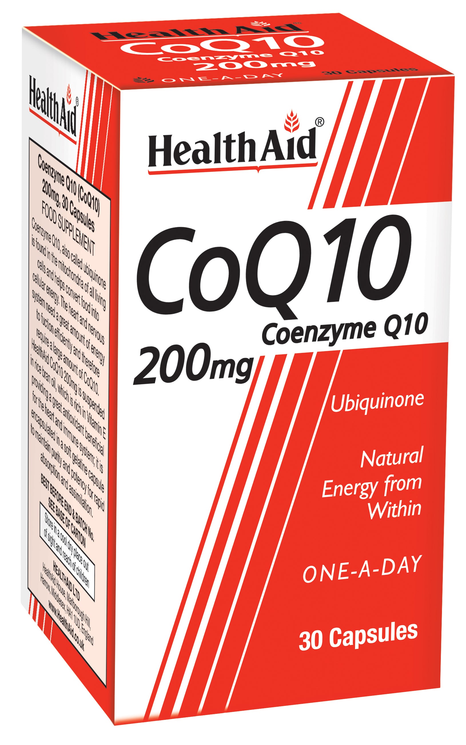 Health Aid CoQ10 Coenzyme Q10 200mg 30's