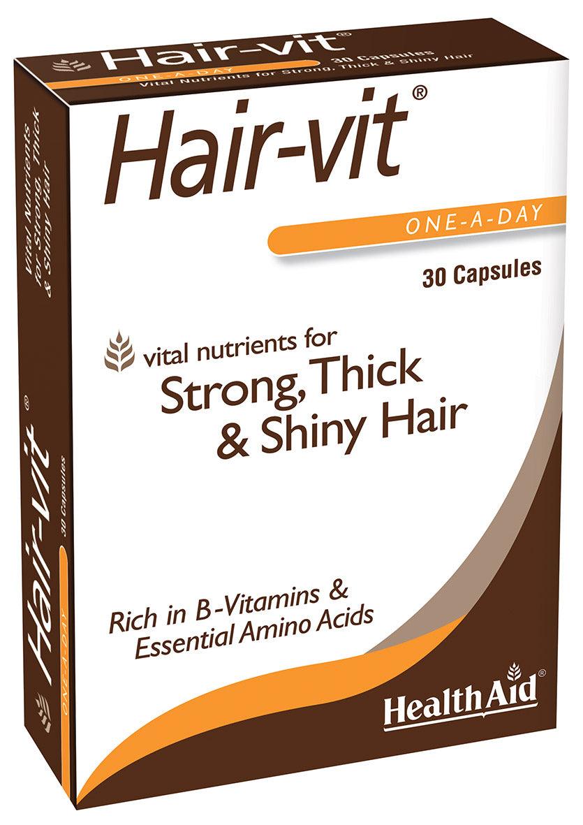 Health Aid Hair-vit 30's - Approved Vitamins
