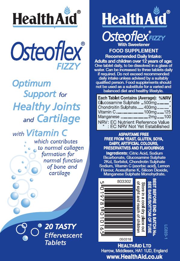 Health Aid OsteoFlex Fizz Effervescent 20's