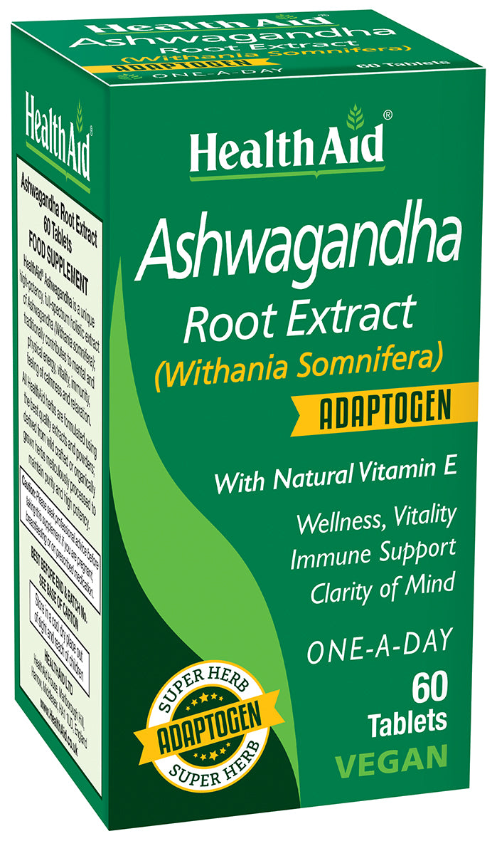 Health Aid Ashwagandha Root Extract 60's