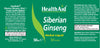 Health Aid Siberian Ginseng 50ml