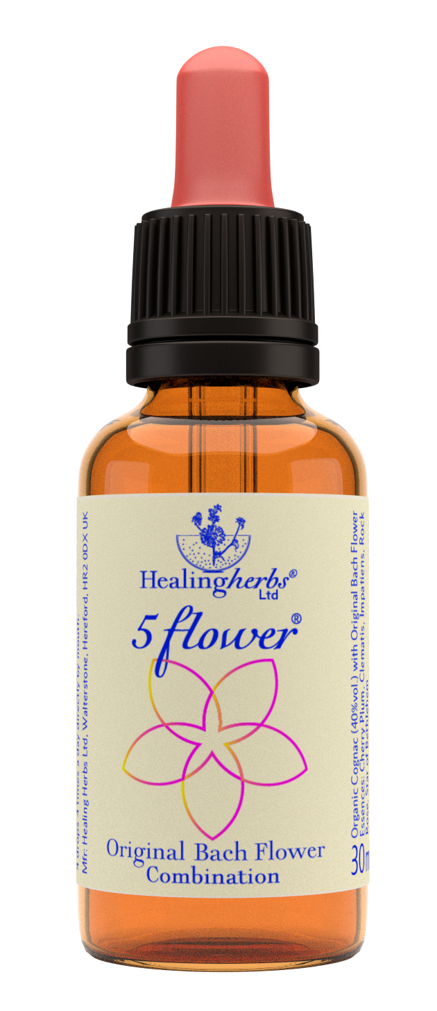 Healing Herbs Ltd 5 Flower Drops Original Bach Flower Combination