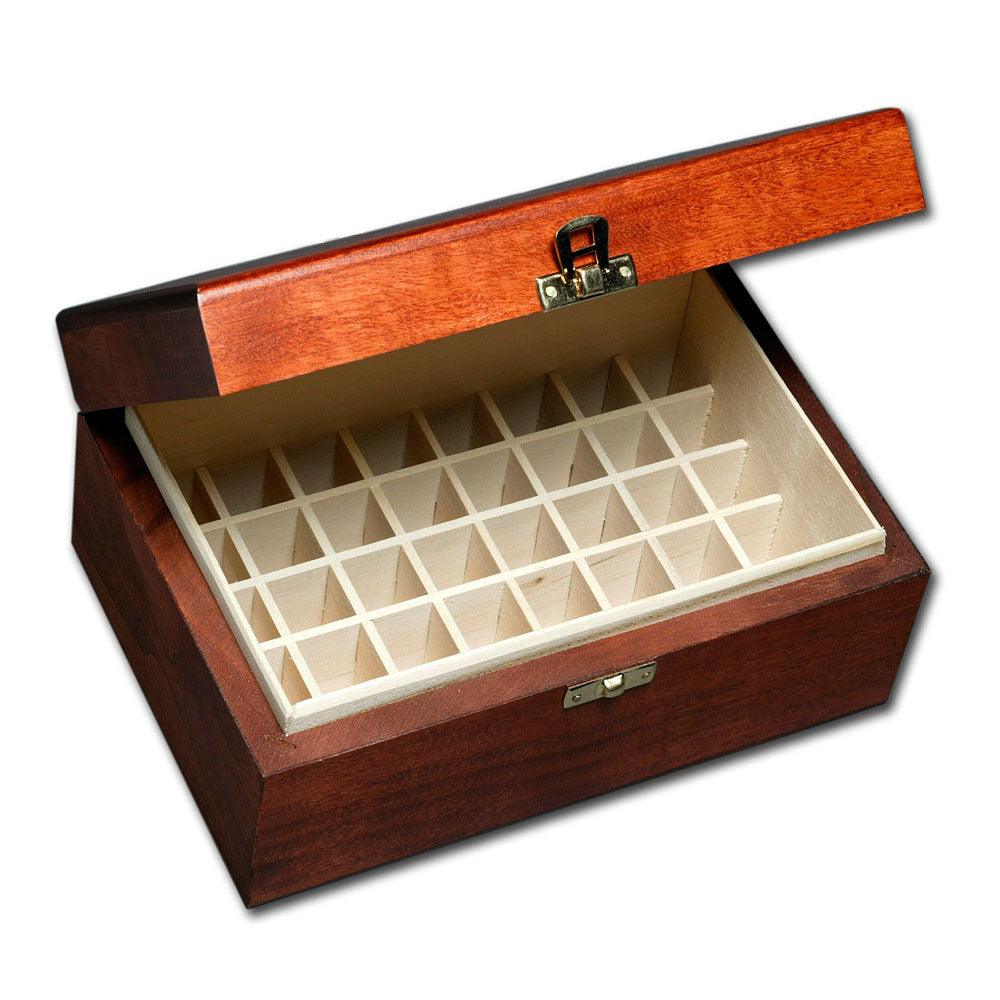 Healing Herbs Ltd Empty Wooden Box for Set of 10ml - Approved Vitamins
