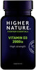 Higher Nature Vitamin D3 2000iu (High Strength)