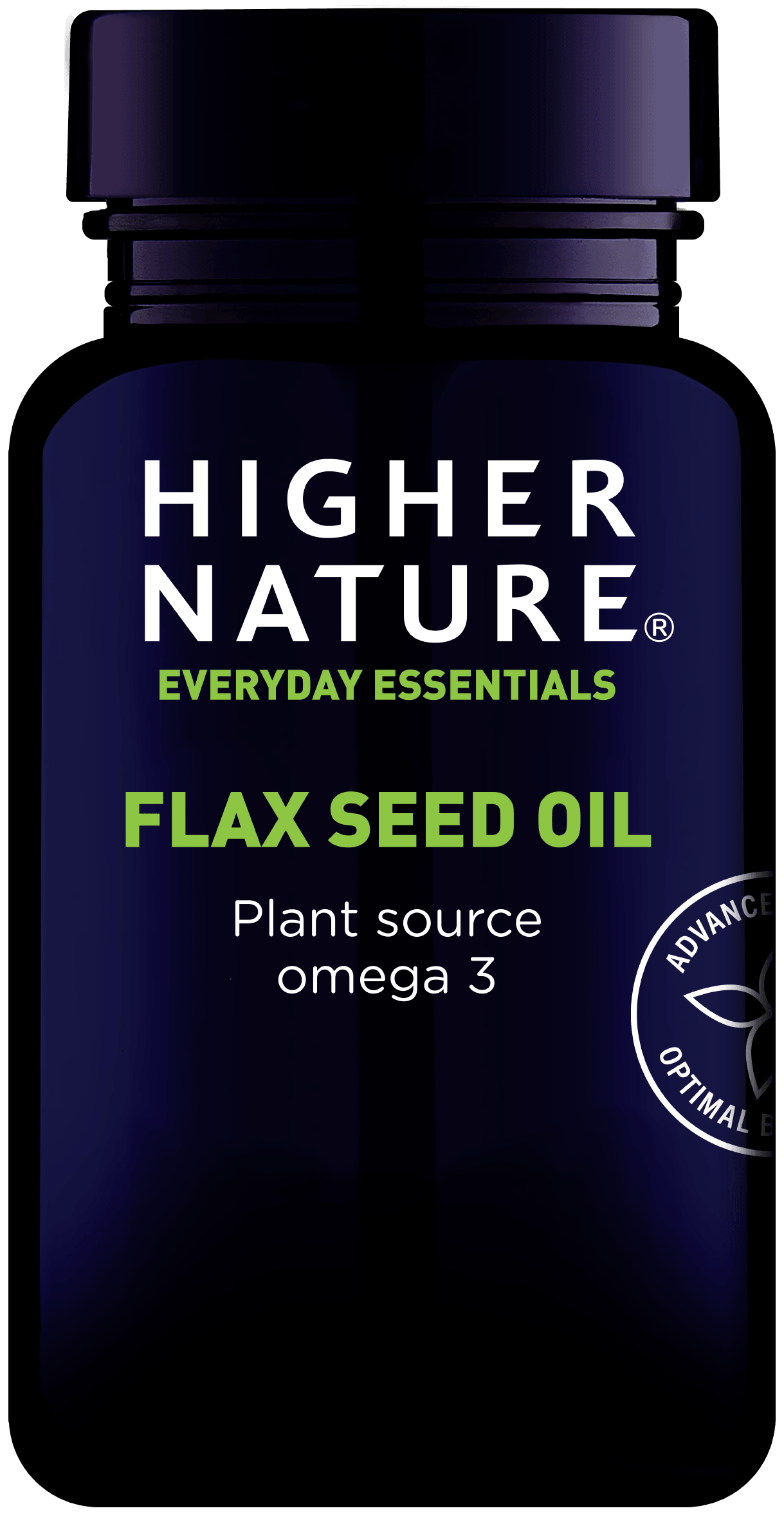 Higher Nature Flax Seed Oil (Capsules) 60's - Approved Vitamins