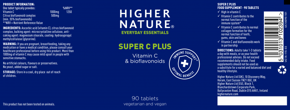 Higher Nature Super C Plus (formerly Ultra C Plus) 90's