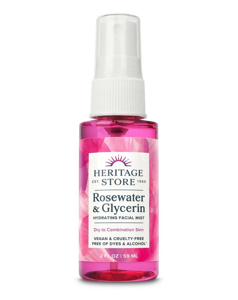 Heritage Store Rosewater & Glycerin Hydrating Facial Mist