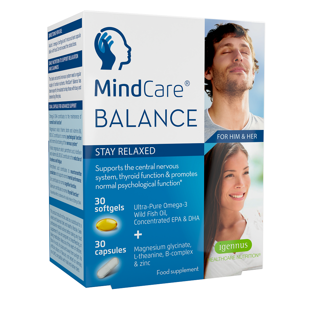 Igennus MindCare Balance 30 + 30 capsules - Approved Vitamins