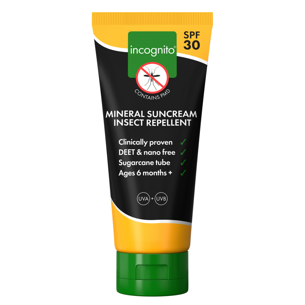 Incognito Mineral Sun Cream Insect Repellent SPF30 100ml