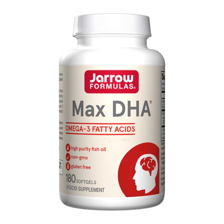 Jarrow Formulas Max DHA Omega-3 Fatty Acids 180's