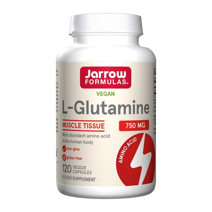 Jarrow Formulas L-Glutamine Muscle Tissue 750mg 120's (Vegan)
