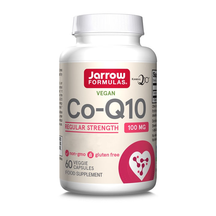 Jarrow Formulas Co-Q10 Regular Strength 100mg 60's (Vegan)