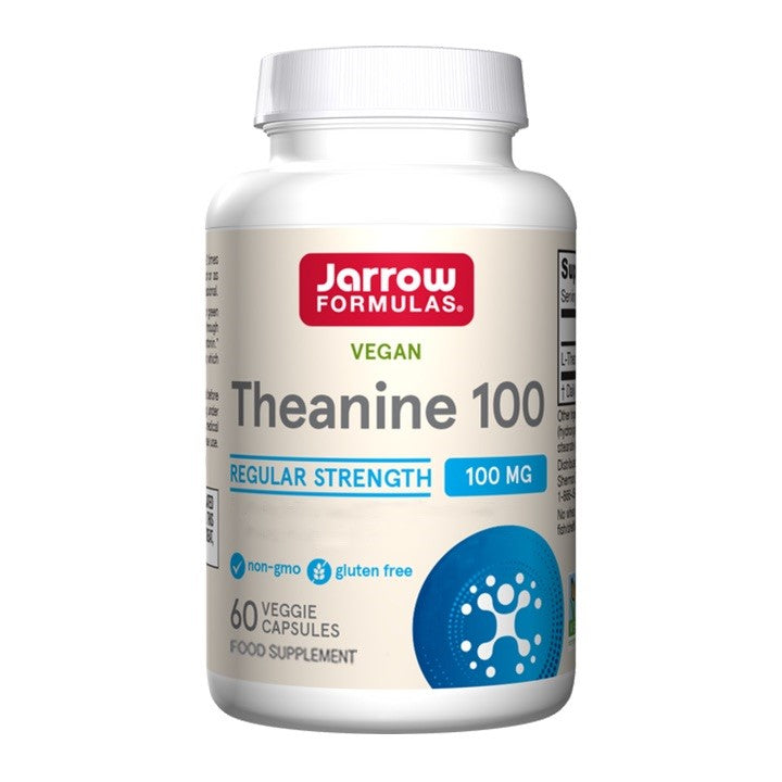 Jarrow Formulas Theanine 100 Regular Strength 100mg (Vegan)