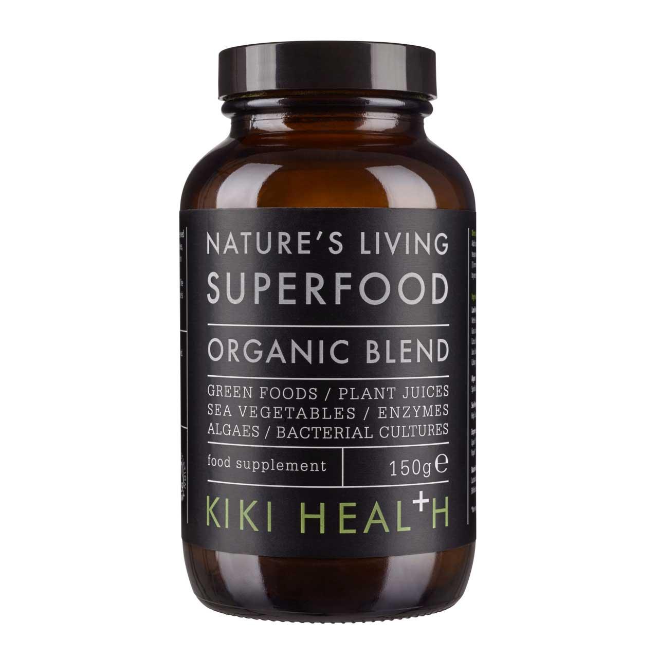 Kiki Health Nature's Living Organic Blend Superfood 150g - Approved Vitamins