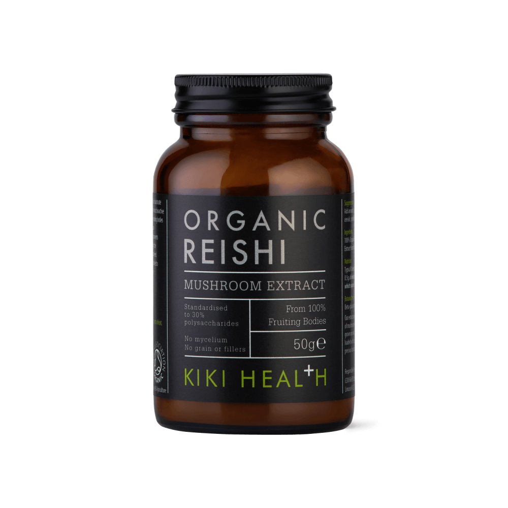 Kiki Health Organic Reishi Mushroom Extract Powder 50g