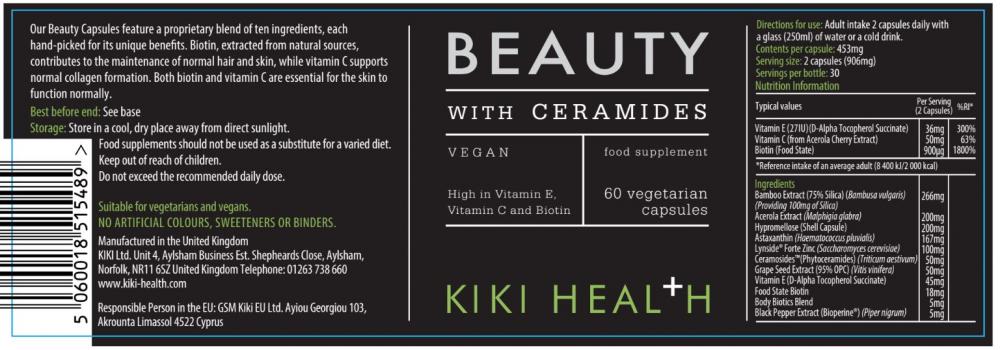 Kiki Health Beauty with Ceramides 60's