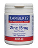 Lamberts Zinc 15mg (as Citrate) 90's - Approved Vitamins