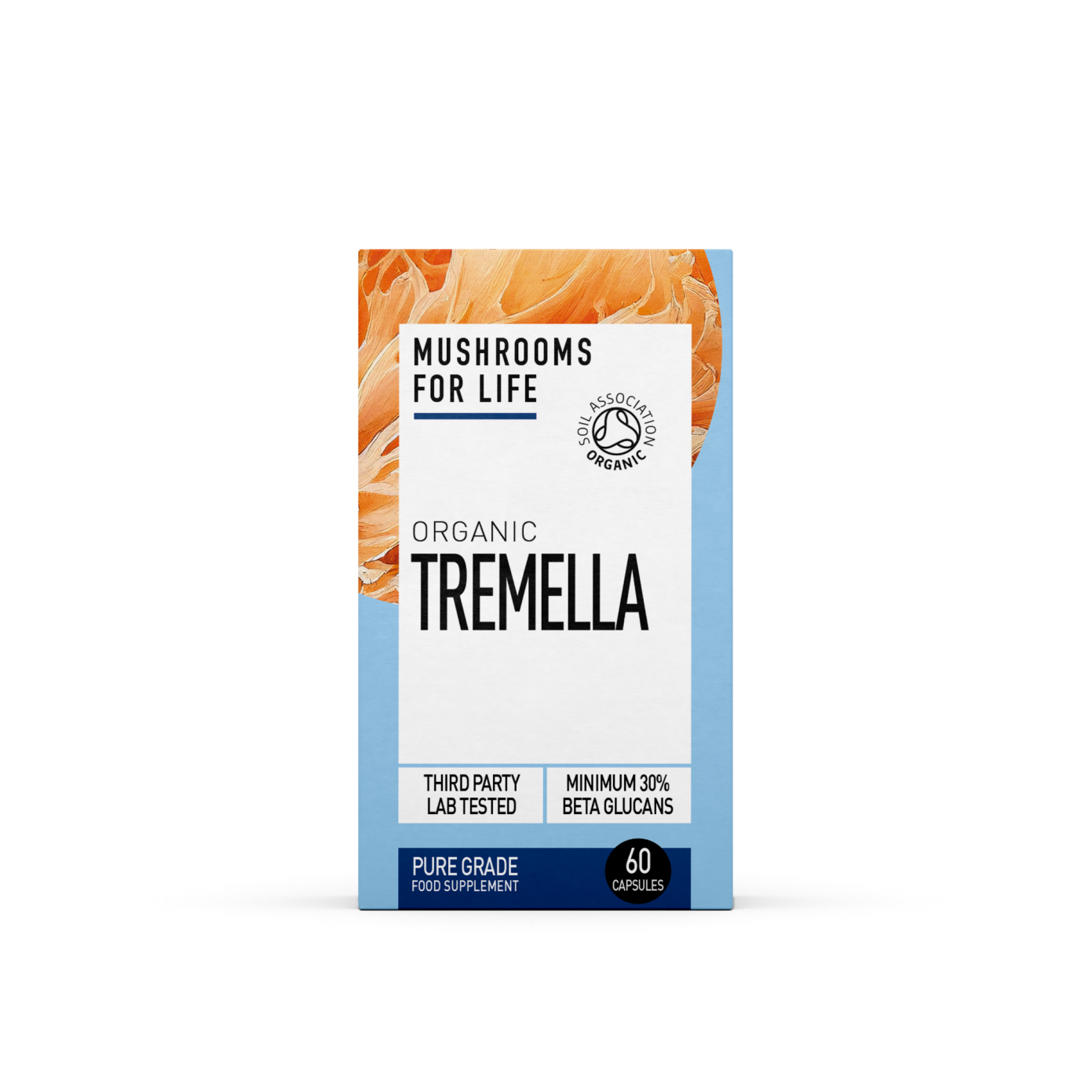 Mushrooms For Life Organic Tremella 60's Capsules