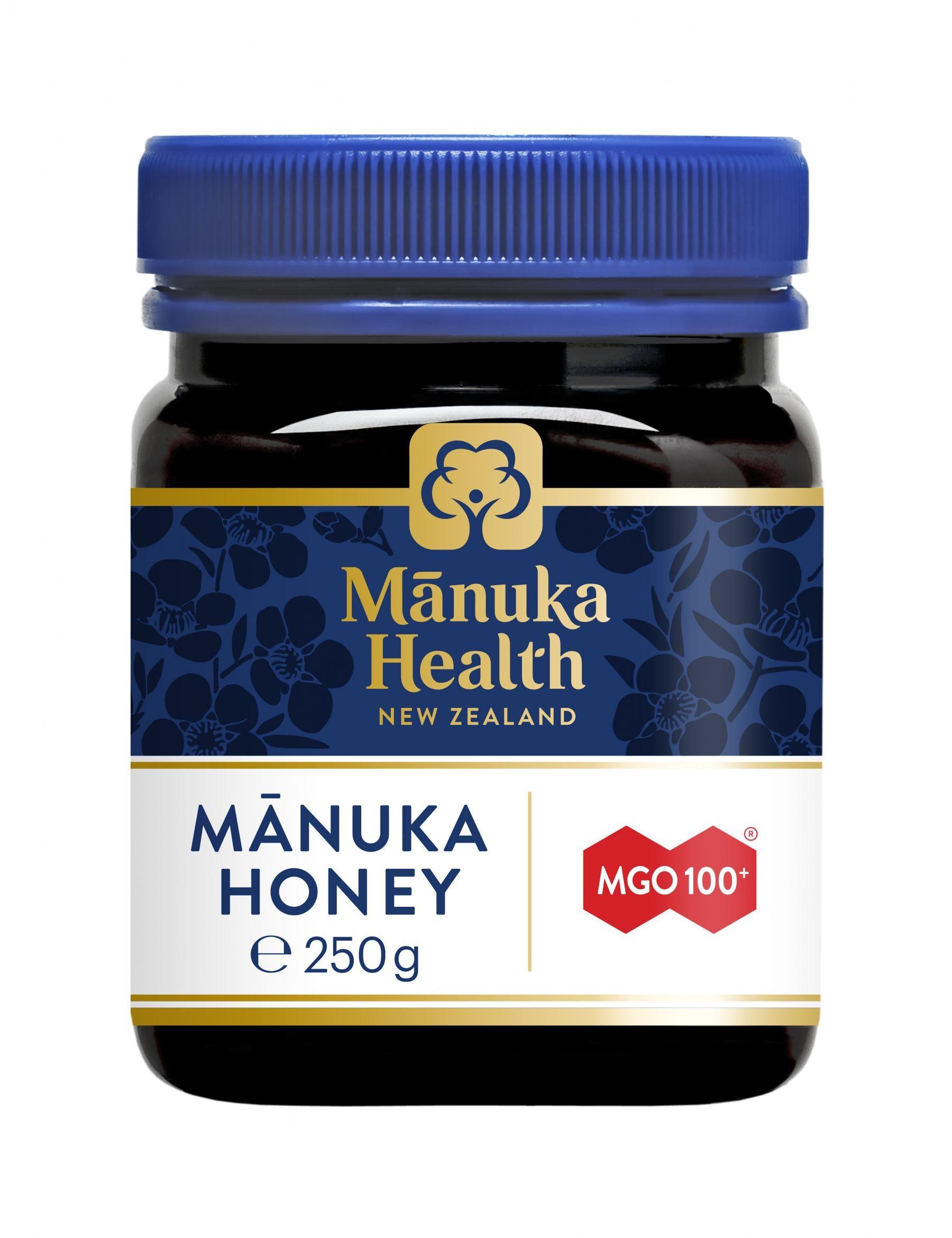Manuka Health Products MGO 100+ Pure Manuka Honey 250g - Approved Vitamins