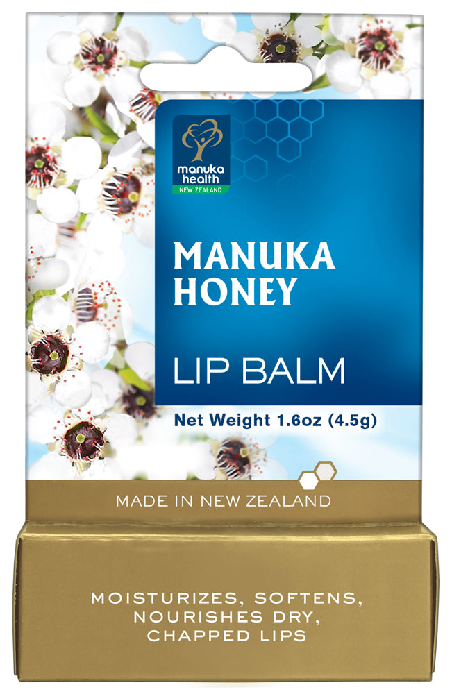Manuka Health Products 100% Natural Manuka Honey Lip Balm 4.5g
