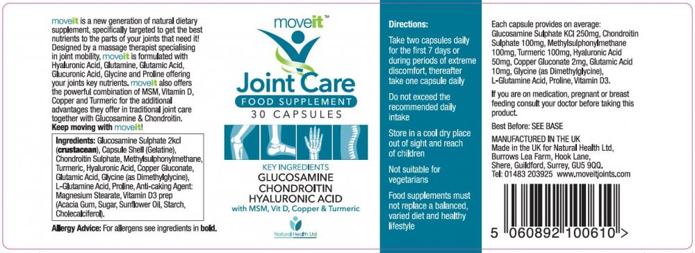 Moveit Joint Care Capsules 30's