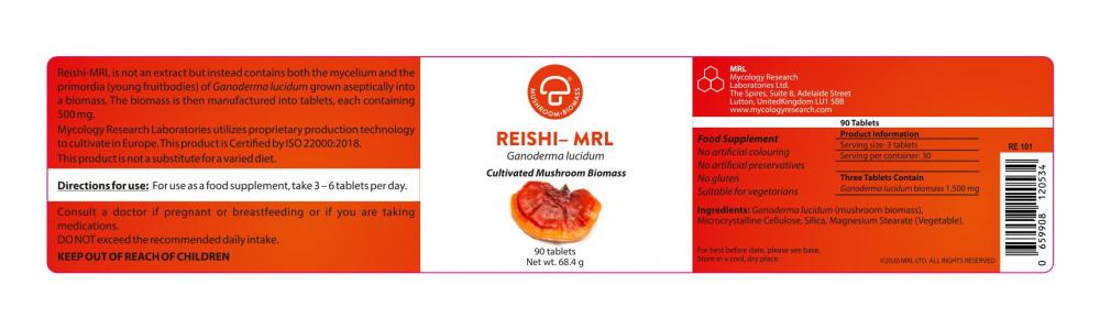 Mycology Research (MRL) Reishi-MRL 90's