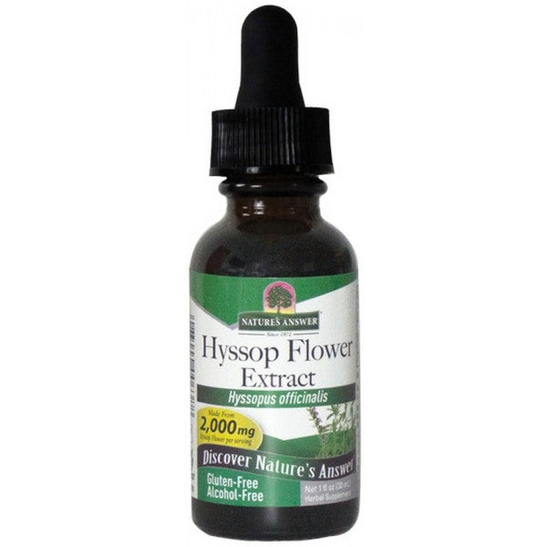 Nature's Answer Hyssop Flower Extract 30ml