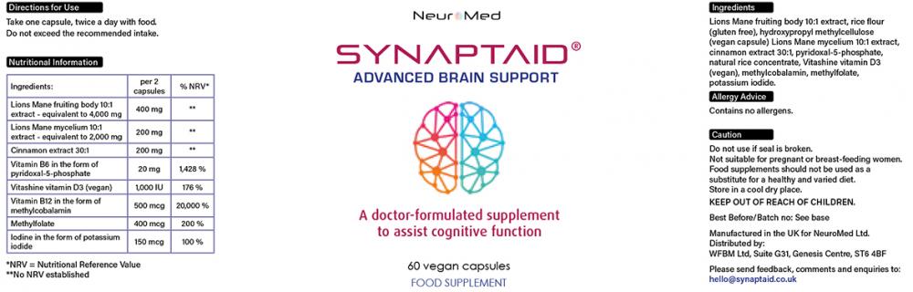 NeuroMed Synaptaid 60's