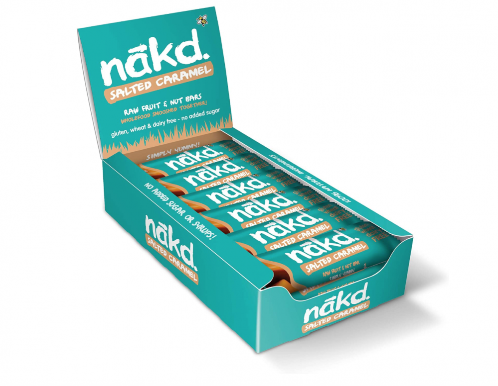 Nakd Salted Caramel 18 x 35g Bar (CASE)