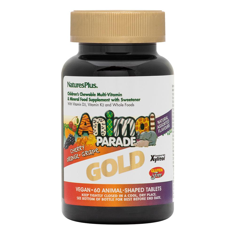 Nature's Plus Animal Parade GOLD Natural Assorted Flavours 60's - Approved Vitamins