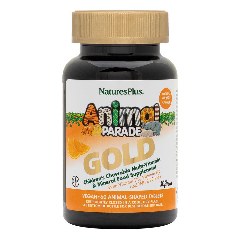 Nature's Plus Animal Parade GOLD Natural Orange Flavour 60's - Approved Vitamins