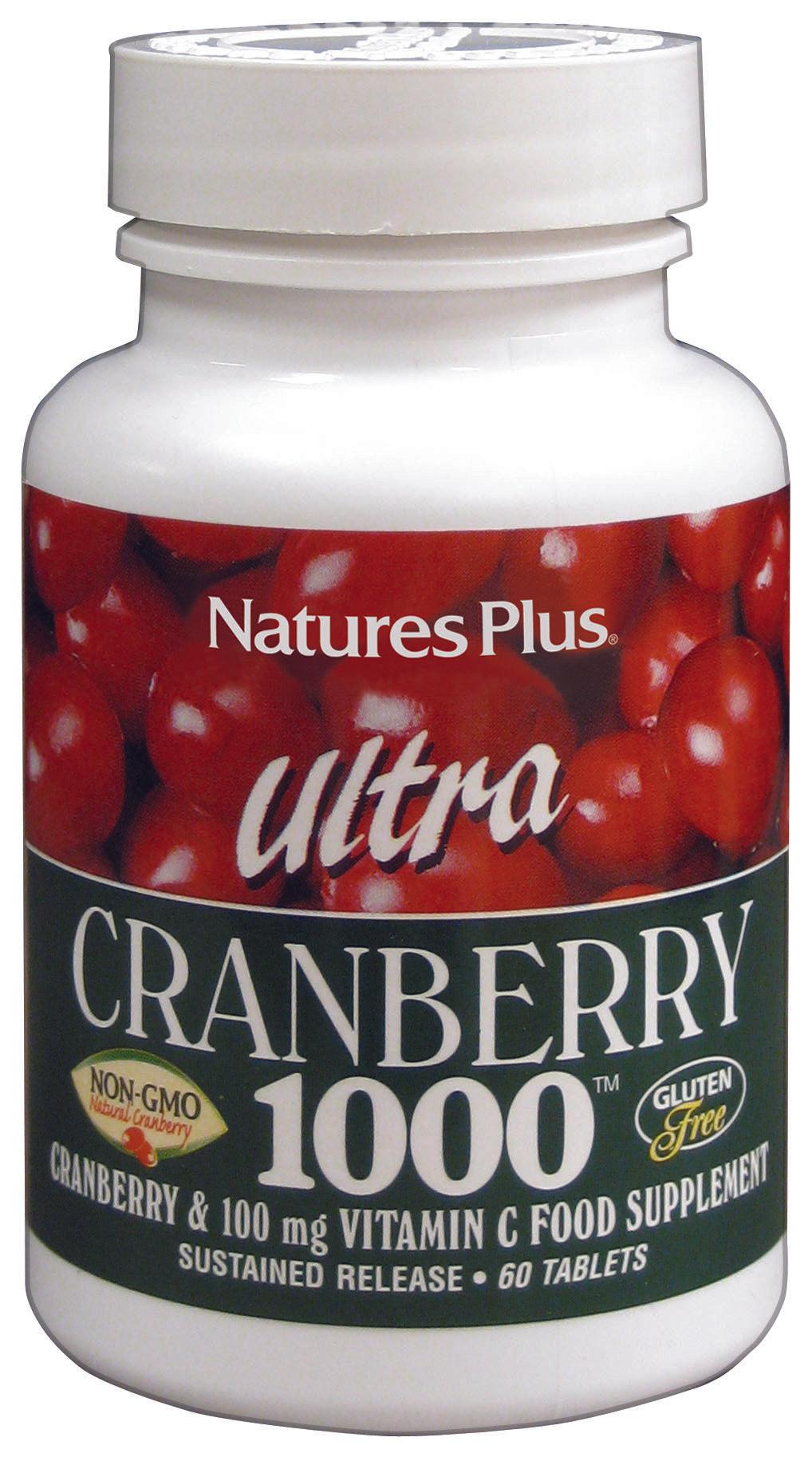 Nature's Plus Ultra Cranberry 1000 60's - Approved Vitamins