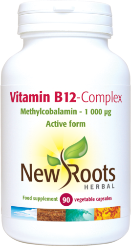 New Roots Herbal Vitamin B12-Complex 90's