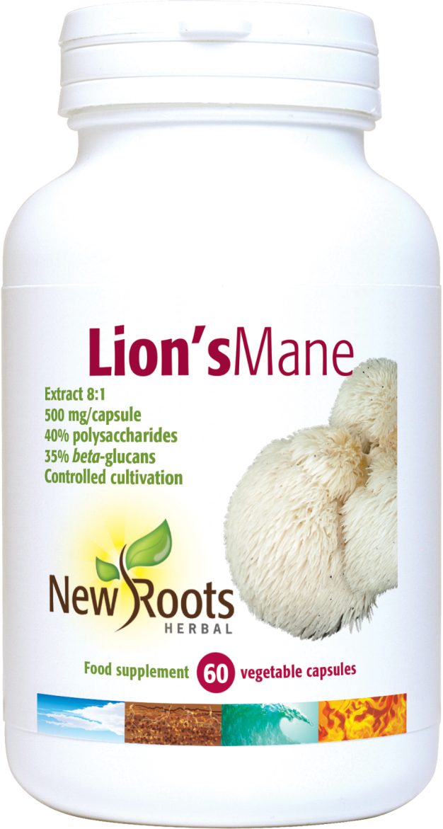New Roots Herbal Lion’s Mane 60's