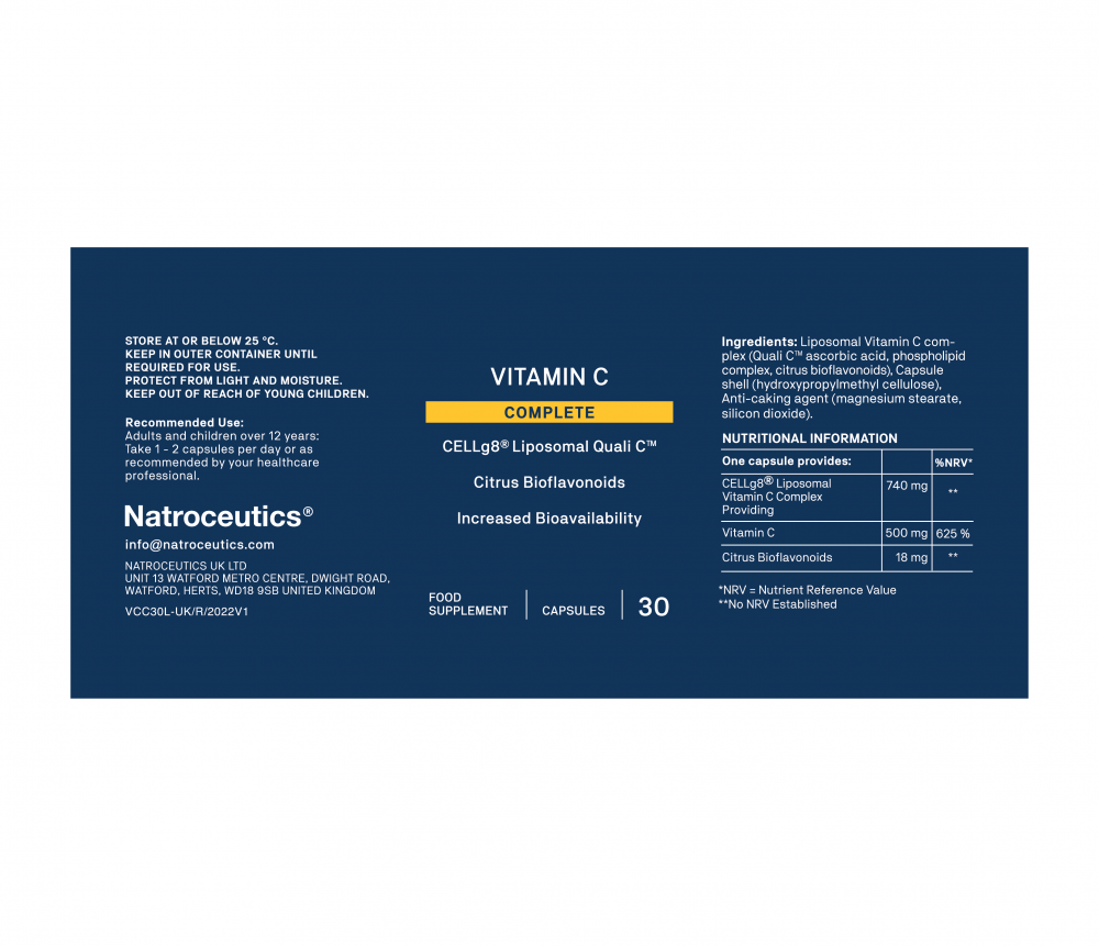 Natroceutics Vitamin C Complete 30's