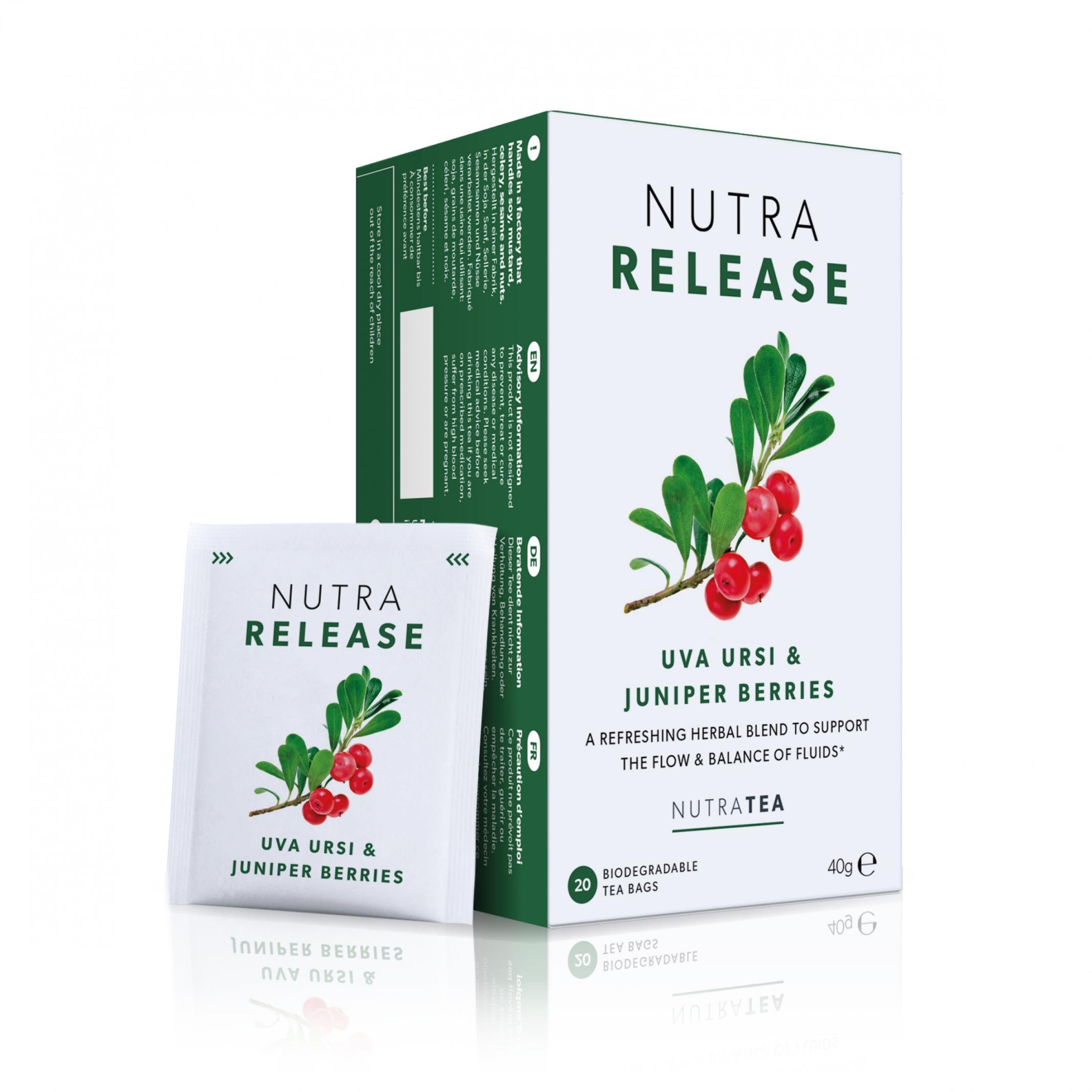 Nutratea Nutra Release Tea Bags 20's