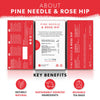 Nutratea Pine Needle & Rose Hip Tea Bags 20's