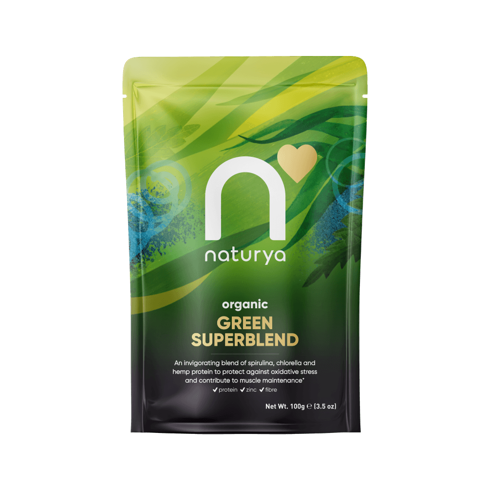 Naturya Organic Green Superblend 100g - Approved Vitamins