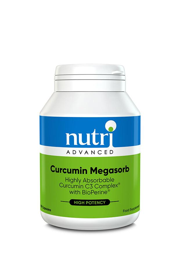 Nutri Advanced Curcumin Megasorb 60's - Approved Vitamins