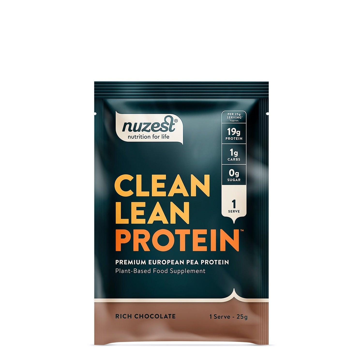 Nuzest Clean Lean Protein Rich Chocolate 25g SINGLE - Approved Vitamins