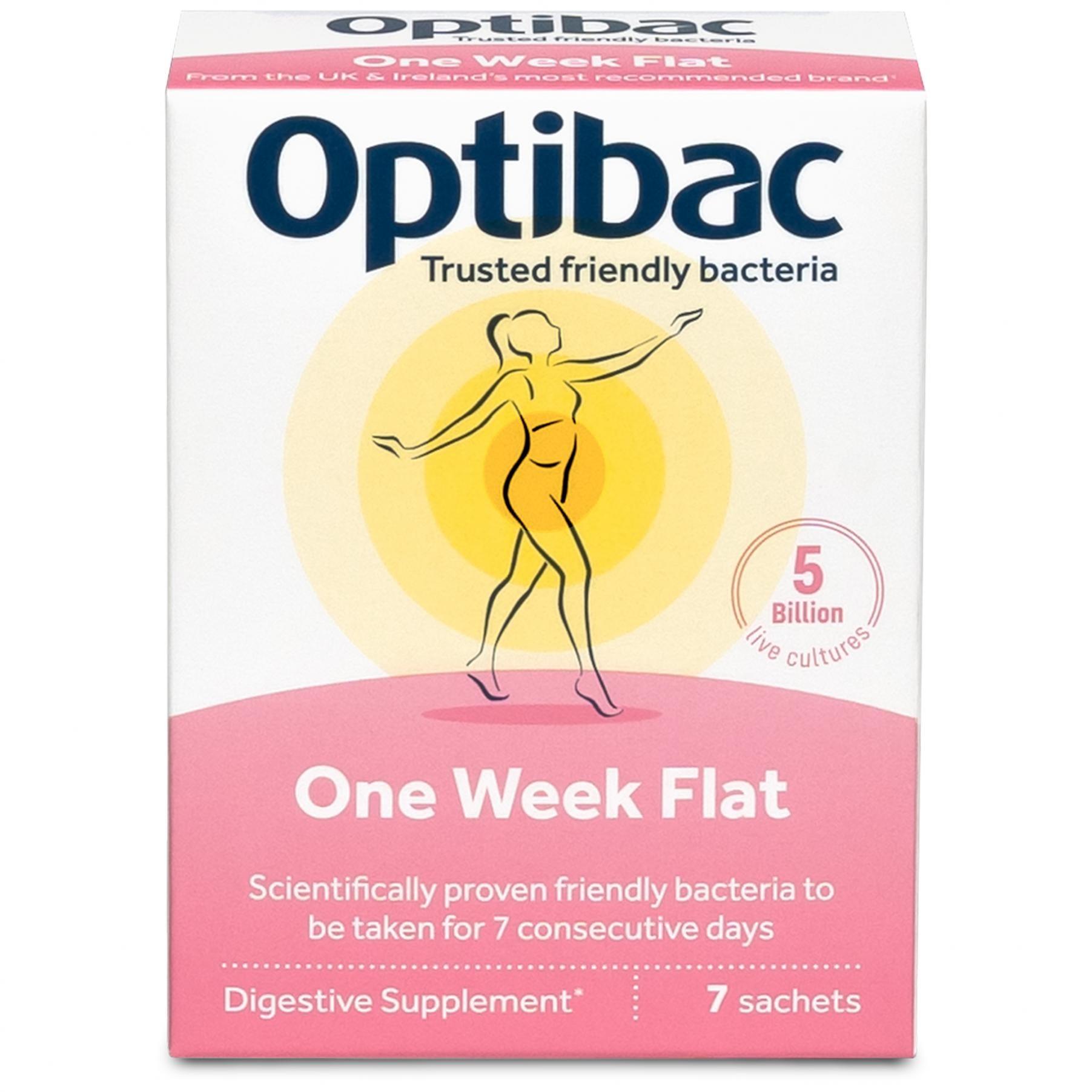 Optibac One Week Flat 7 sachets - Approved Vitamins