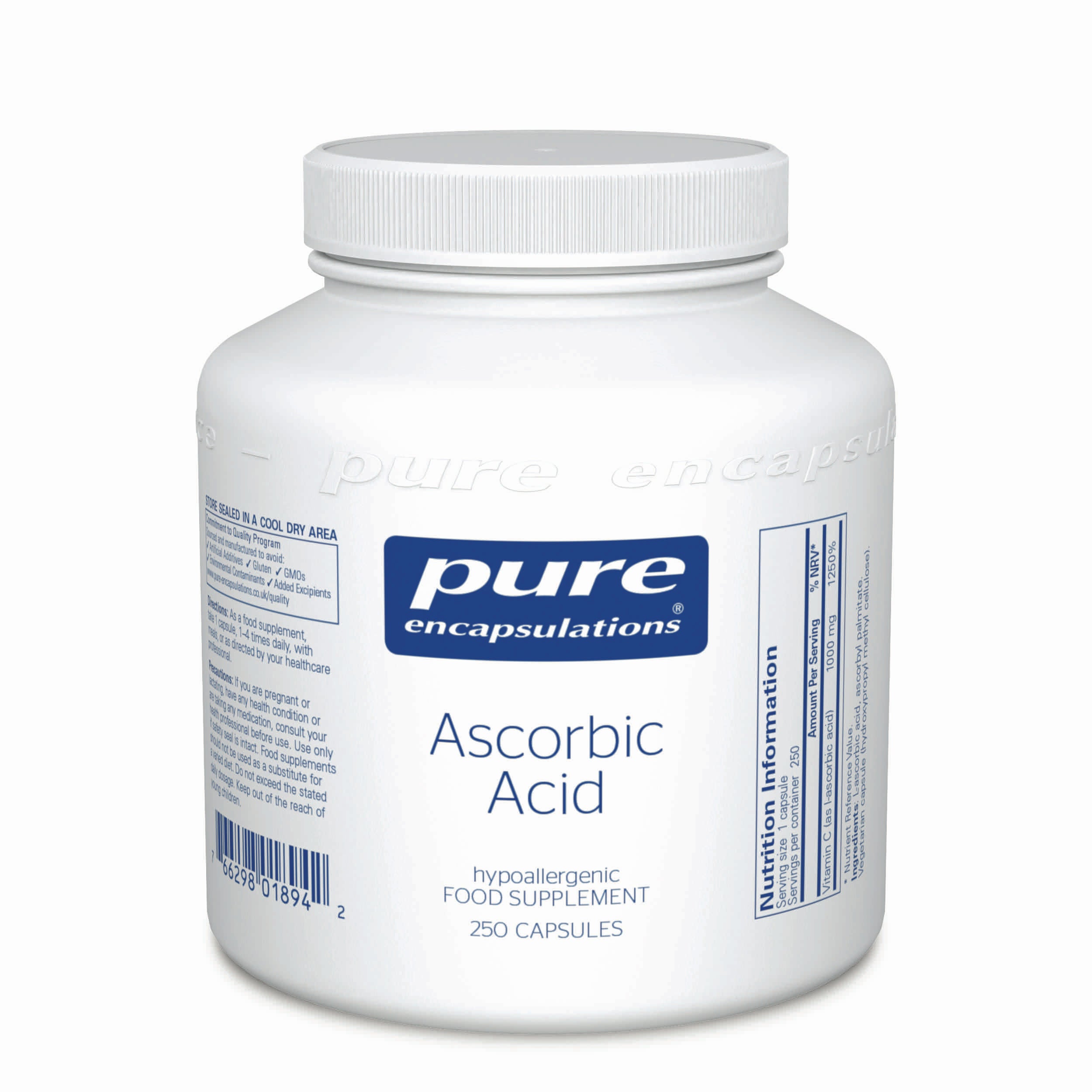 Pure Encapsulations Ascorbic Acid