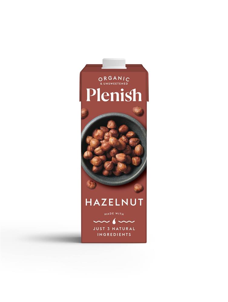 Plenish Organic & Unsweetened Hazelnut 1L