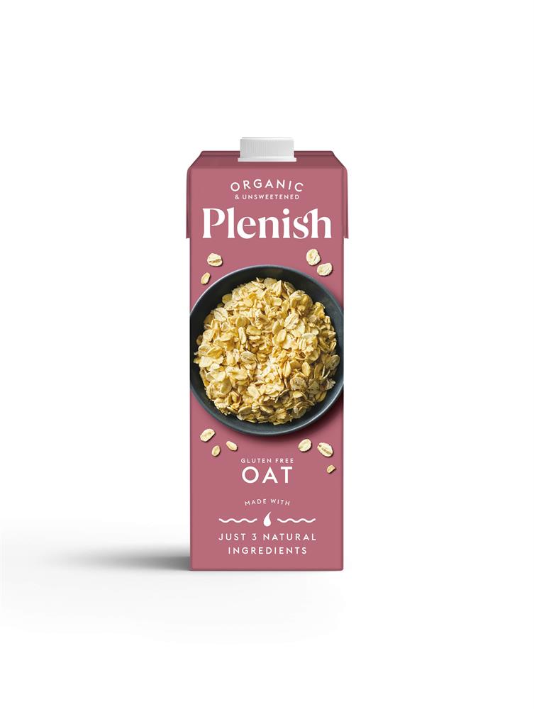 Plenish Organic & Unsweetened Gluten Free Oat 1L