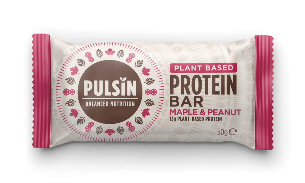 Pulsin Plant Based Protein Bar Maple & Peanut