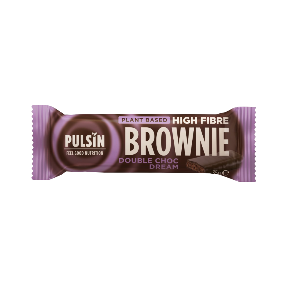 Pulsin Plant Based High Fibre Brownie Double Choc Dream