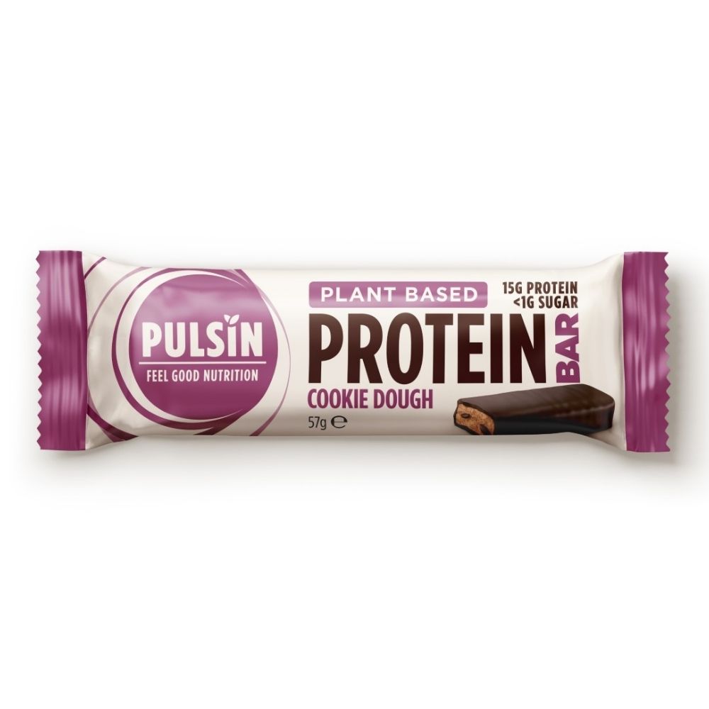 Pulsin Plant Based Protein Bar Cookie Dough
