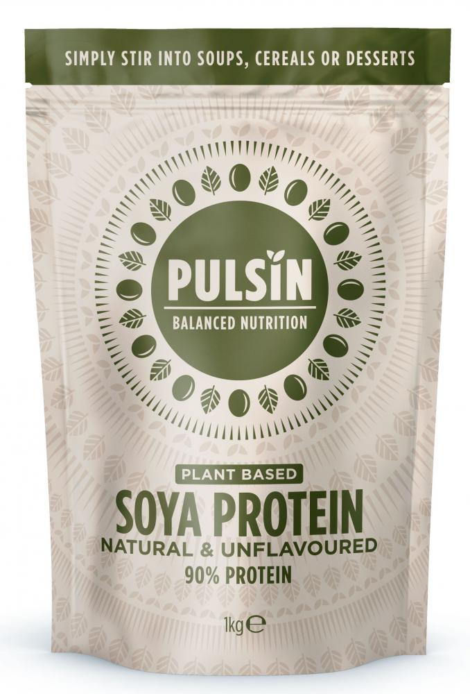 Pulsin Plant Based Soya Protein Natural & Unflavoured