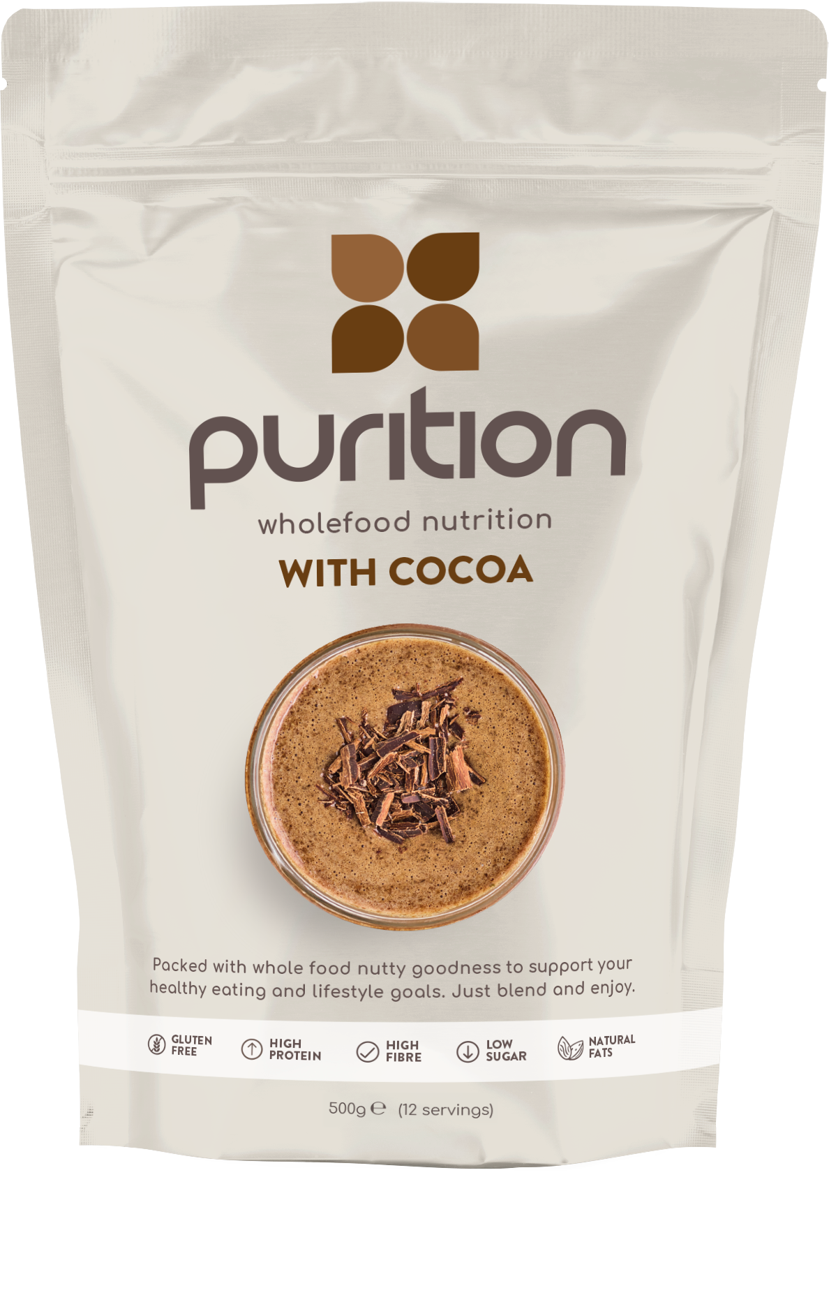 Purition Wholefood Nutrition With Cocoa